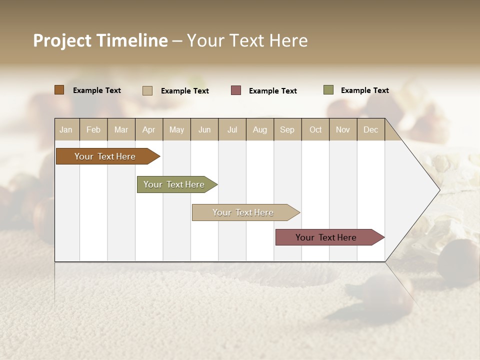Calorie Closeup Alimento PowerPoint Template