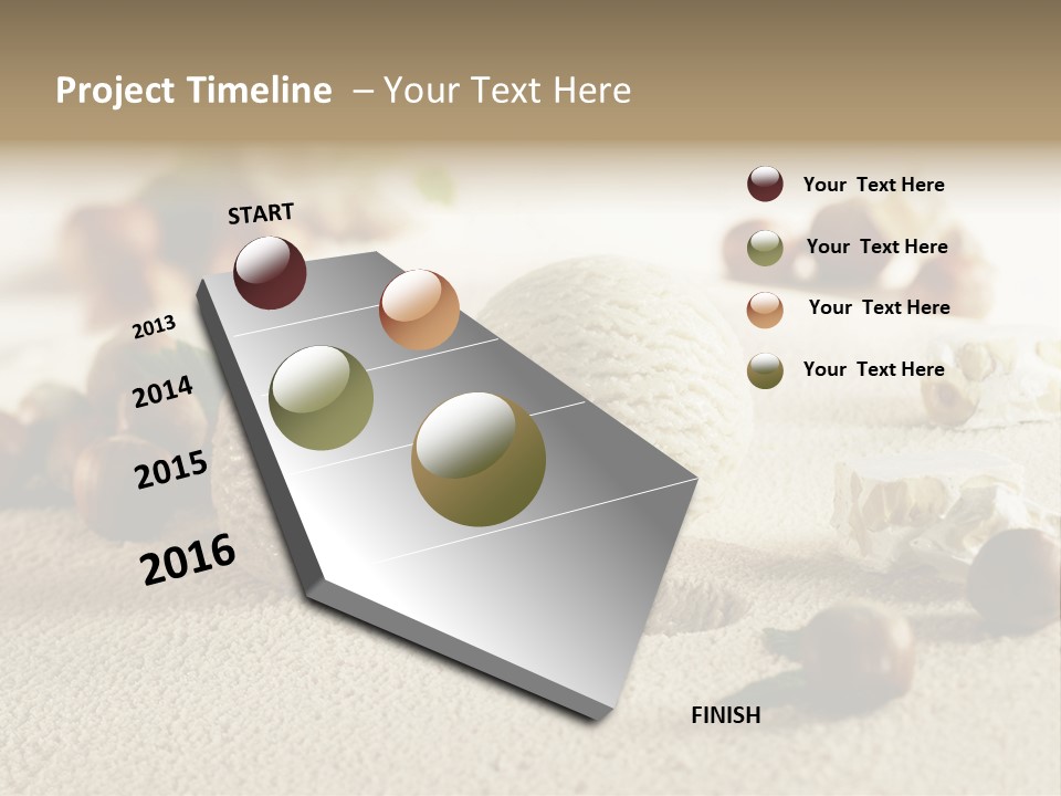 Calorie Closeup Alimento PowerPoint Template