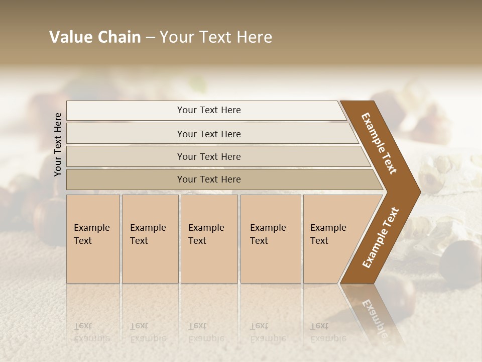 Calorie Closeup Alimento PowerPoint Template