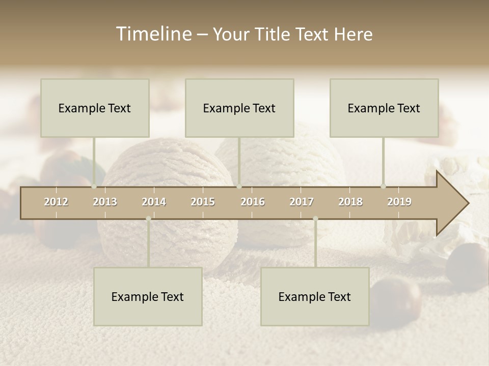 Calorie Closeup Alimento PowerPoint Template