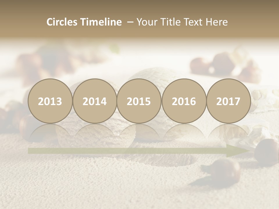 Calorie Closeup Alimento PowerPoint Template