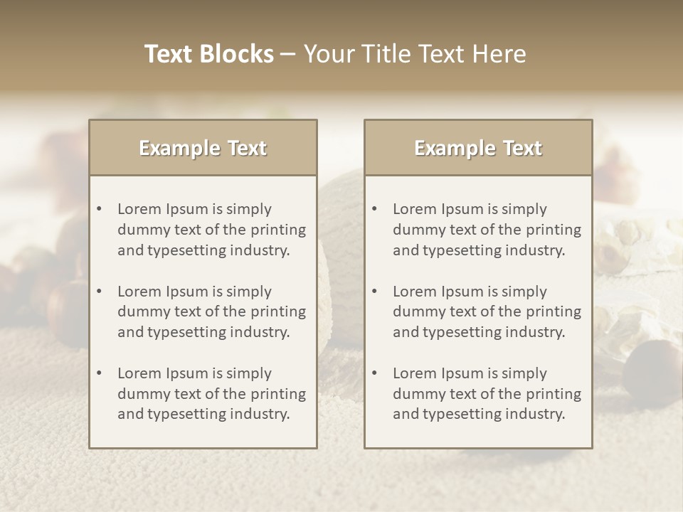 Calorie Closeup Alimento PowerPoint Template