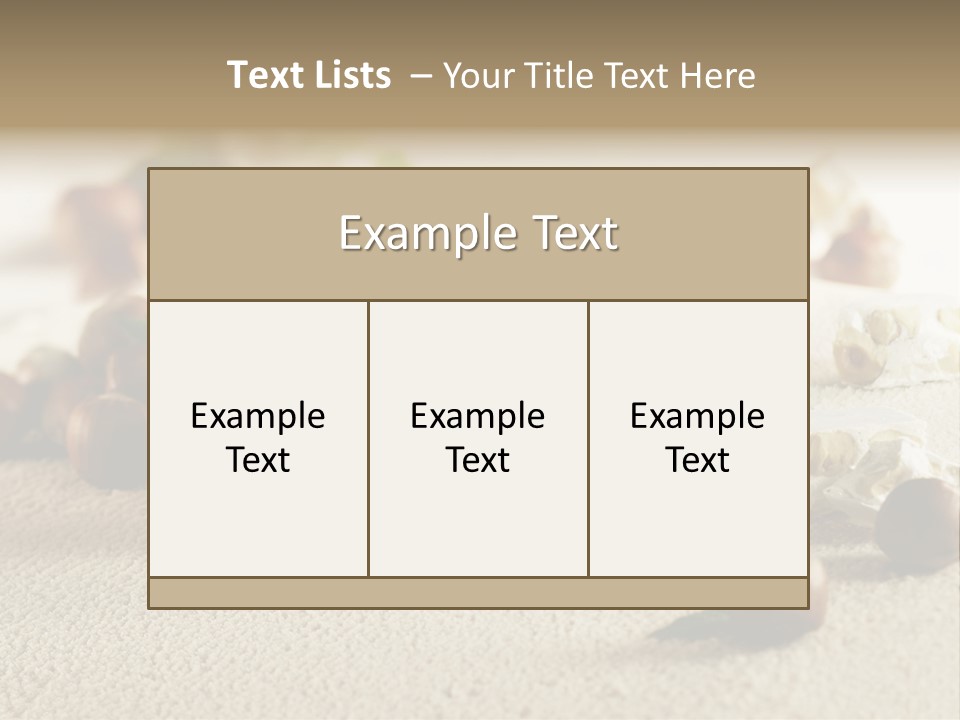 Calorie Closeup Alimento PowerPoint Template