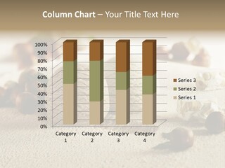 Calorie Closeup Alimento PowerPoint Template