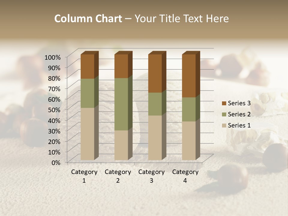 Calorie Closeup Alimento PowerPoint Template