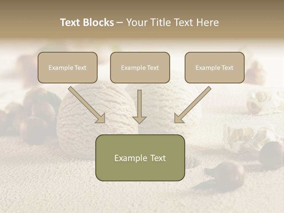 Calorie Closeup Alimento PowerPoint Template