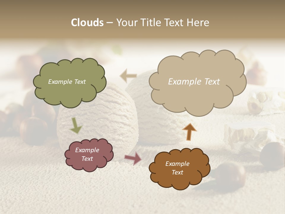 Calorie Closeup Alimento PowerPoint Template