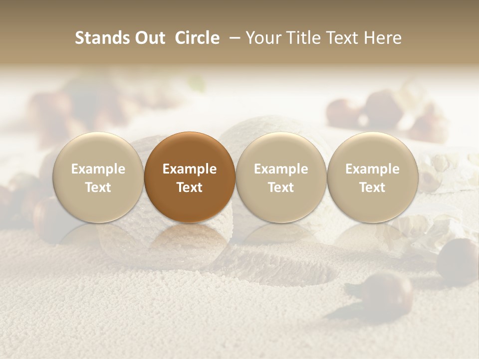 Calorie Closeup Alimento PowerPoint Template