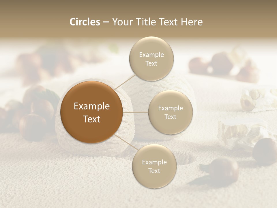 Calorie Closeup Alimento PowerPoint Template