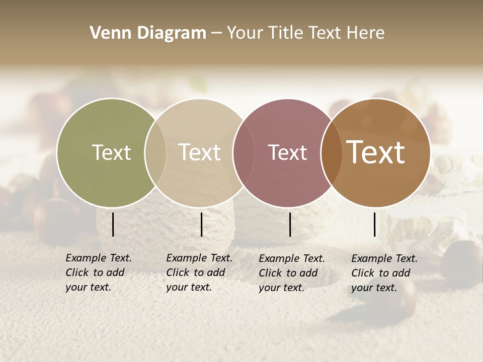 Calorie Closeup Alimento PowerPoint Template