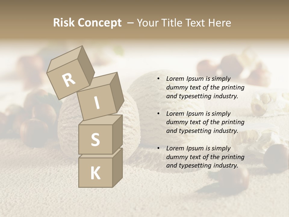 Calorie Closeup Alimento PowerPoint Template