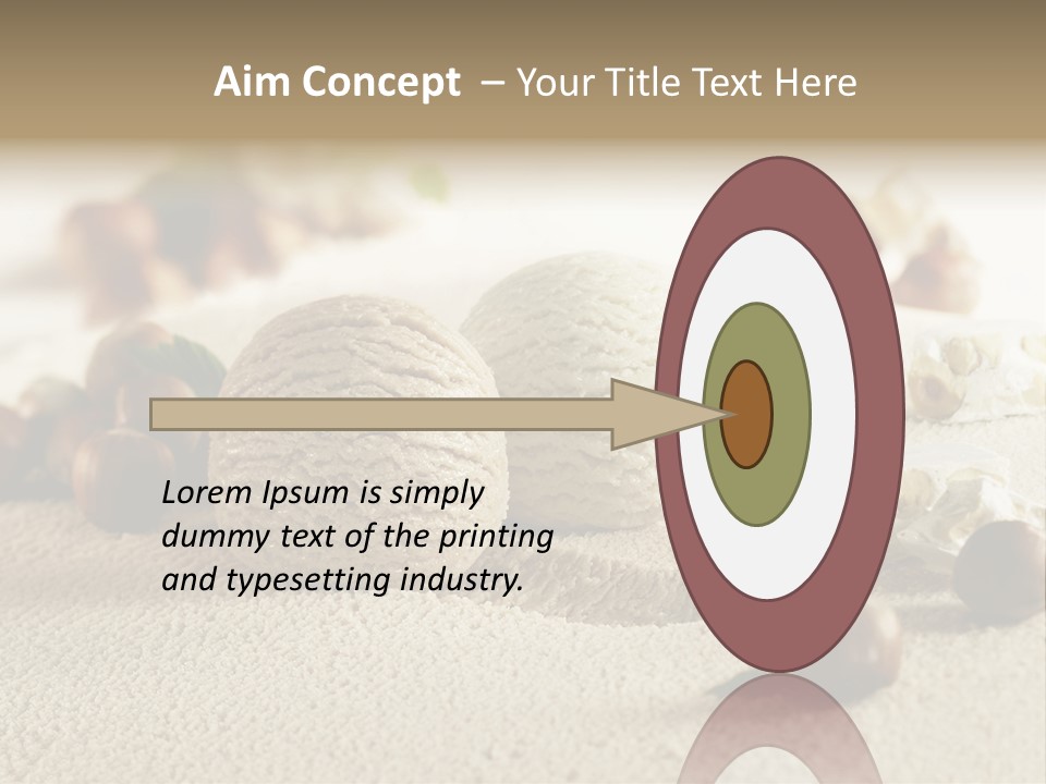 Calorie Closeup Alimento PowerPoint Template