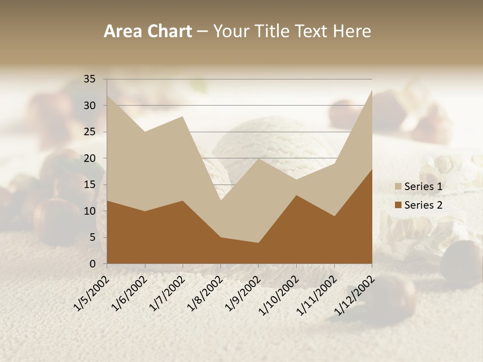 Calorie Closeup Alimento PowerPoint Template
