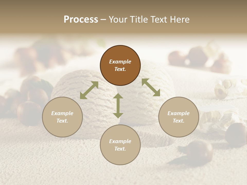Calorie Closeup Alimento PowerPoint Template