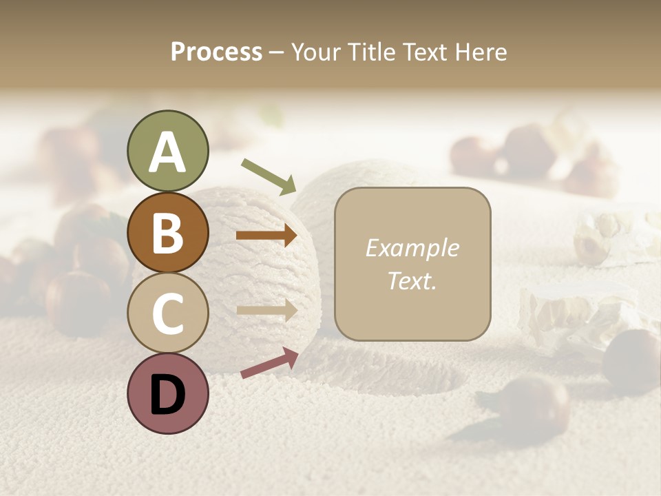 Calorie Closeup Alimento PowerPoint Template