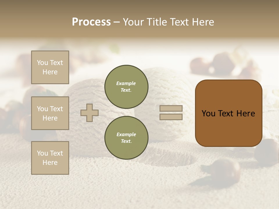 Calorie Closeup Alimento PowerPoint Template