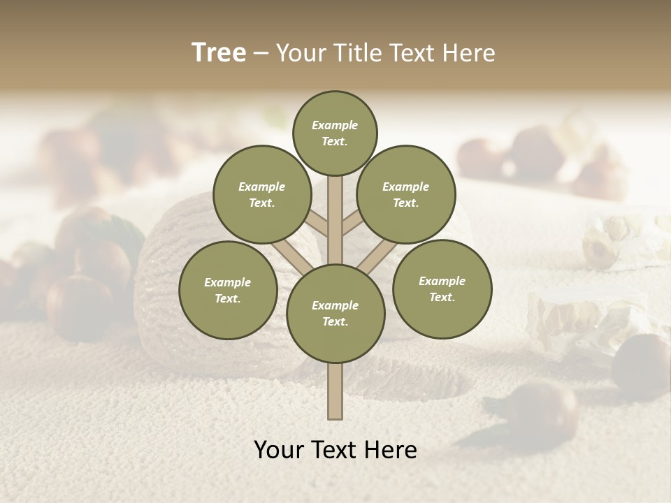 Calorie Closeup Alimento PowerPoint Template