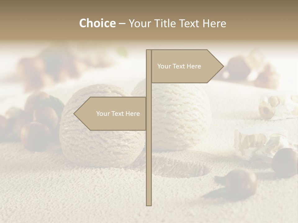 Calorie Closeup Alimento PowerPoint Template