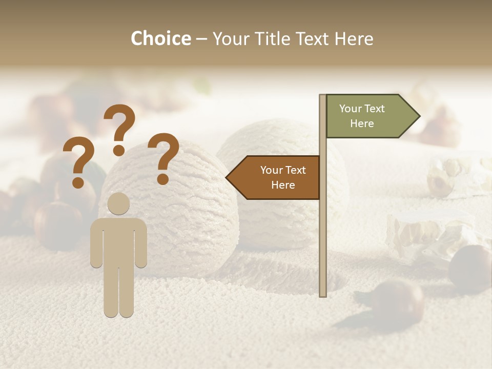 Calorie Closeup Alimento PowerPoint Template