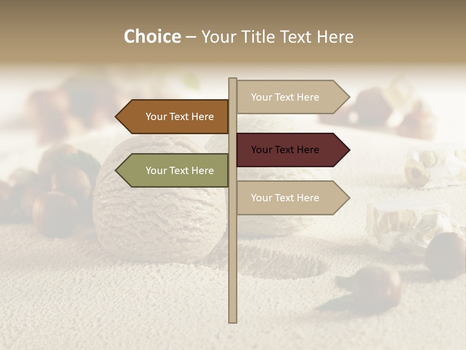 Calorie Closeup Alimento PowerPoint Template