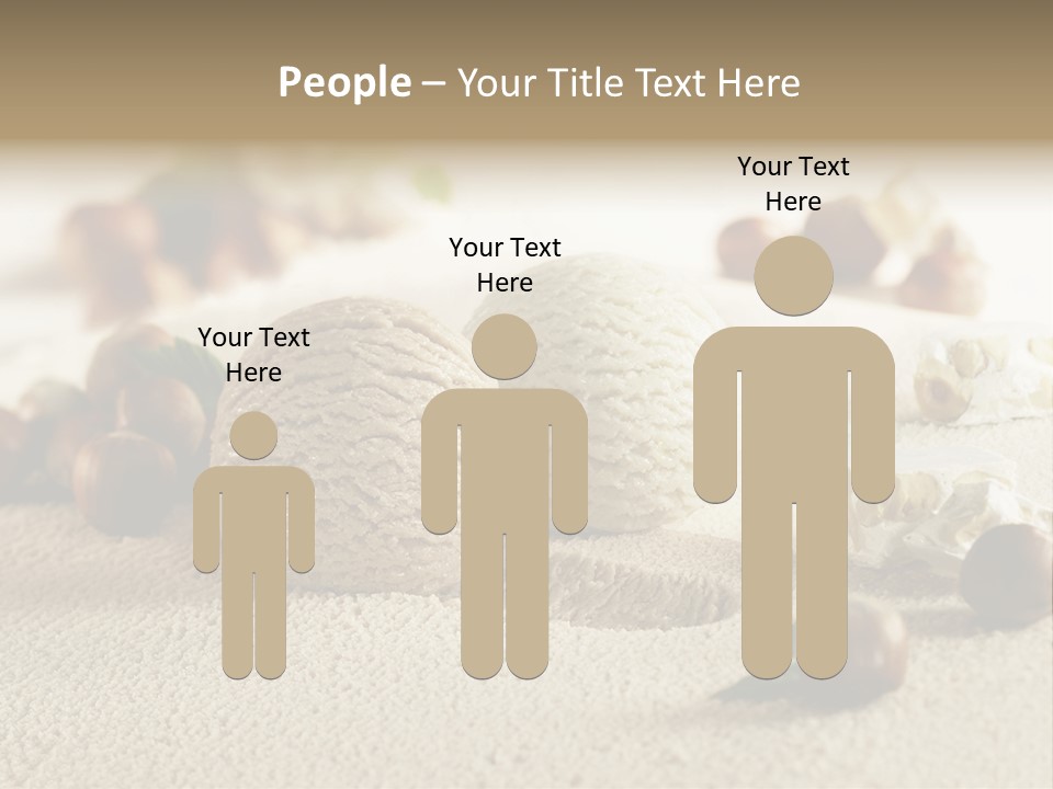 Calorie Closeup Alimento PowerPoint Template