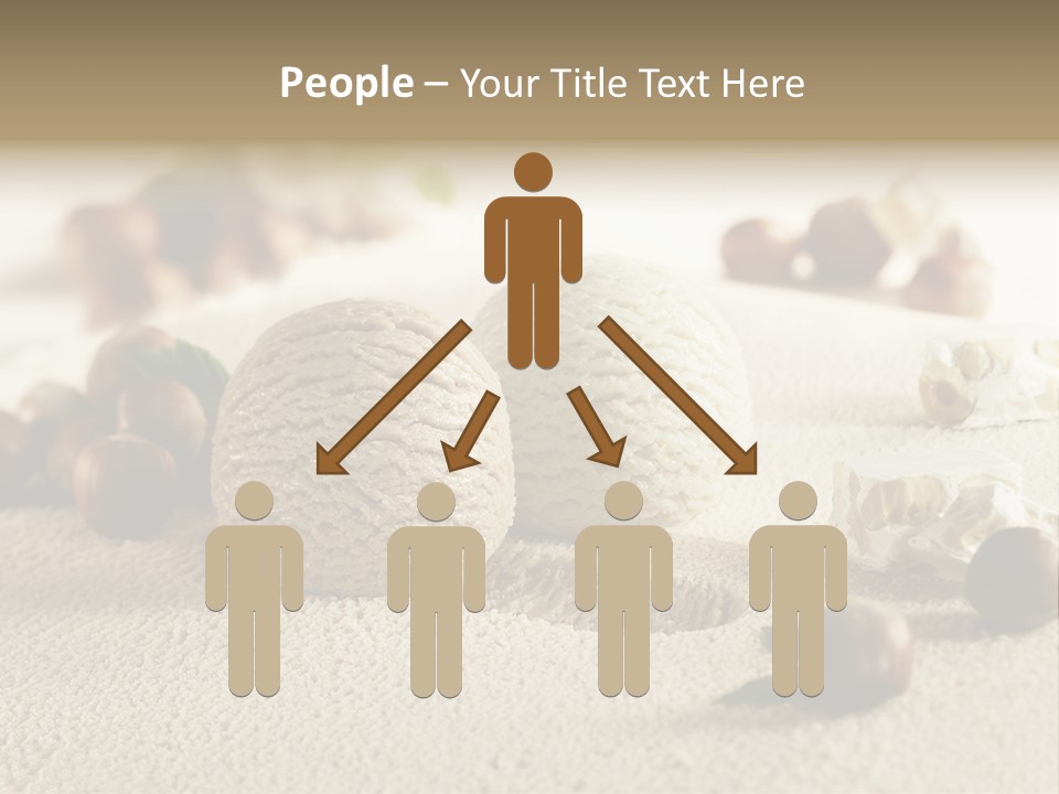 Calorie Closeup Alimento PowerPoint Template