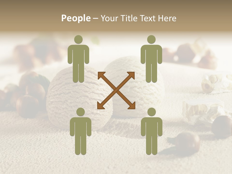 Calorie Closeup Alimento PowerPoint Template