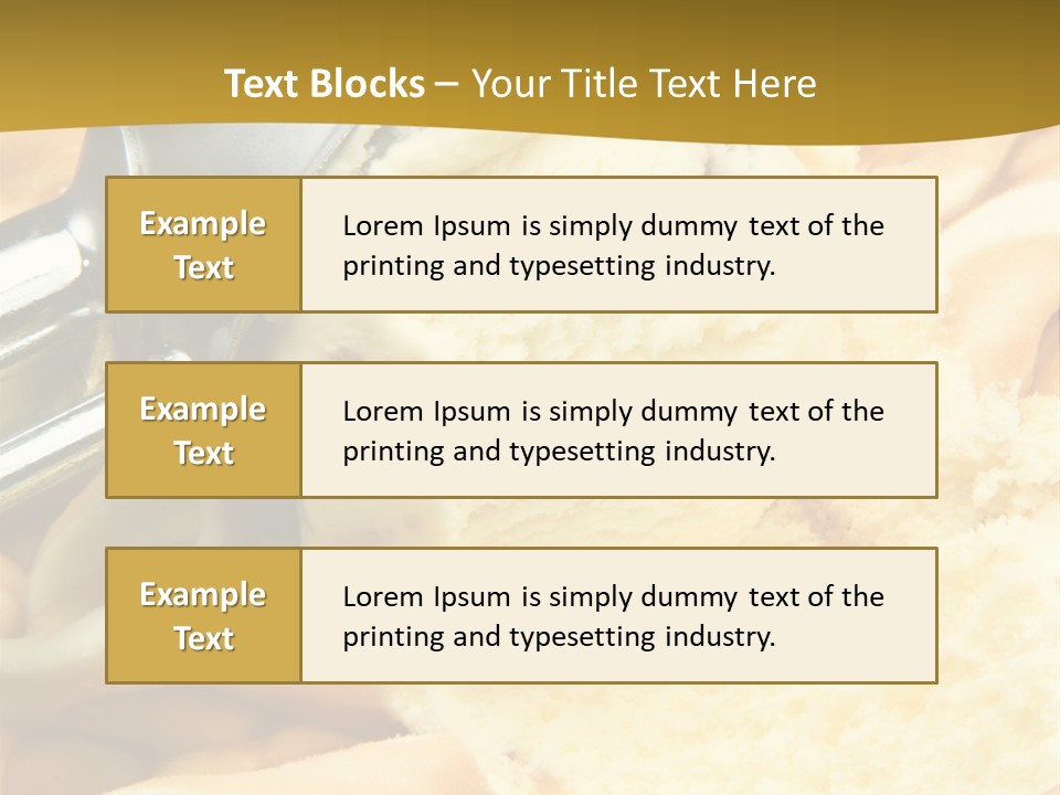 Buono Sano Variegato PowerPoint Template