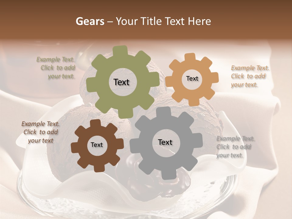 Dettaglio Fragola Primo Piano PowerPoint Template