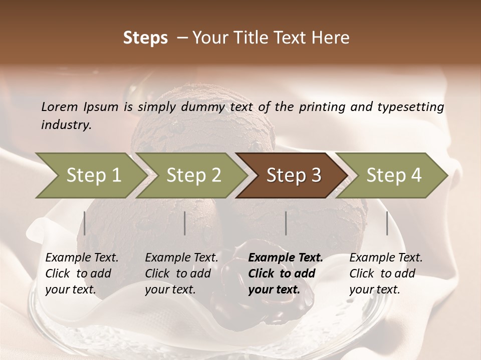 Dettaglio Fragola Primo Piano PowerPoint Template