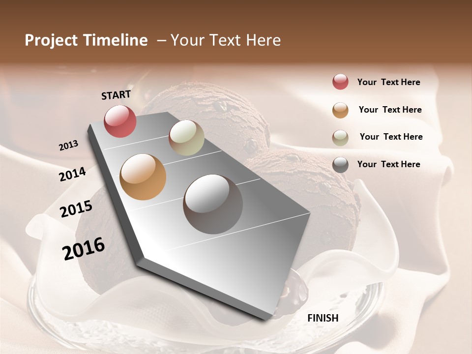 Dettaglio Fragola Primo Piano PowerPoint Template