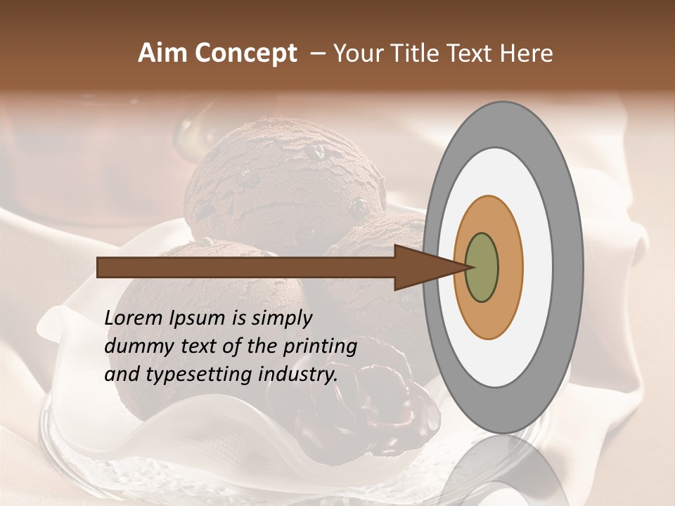 Dettaglio Fragola Primo Piano PowerPoint Template