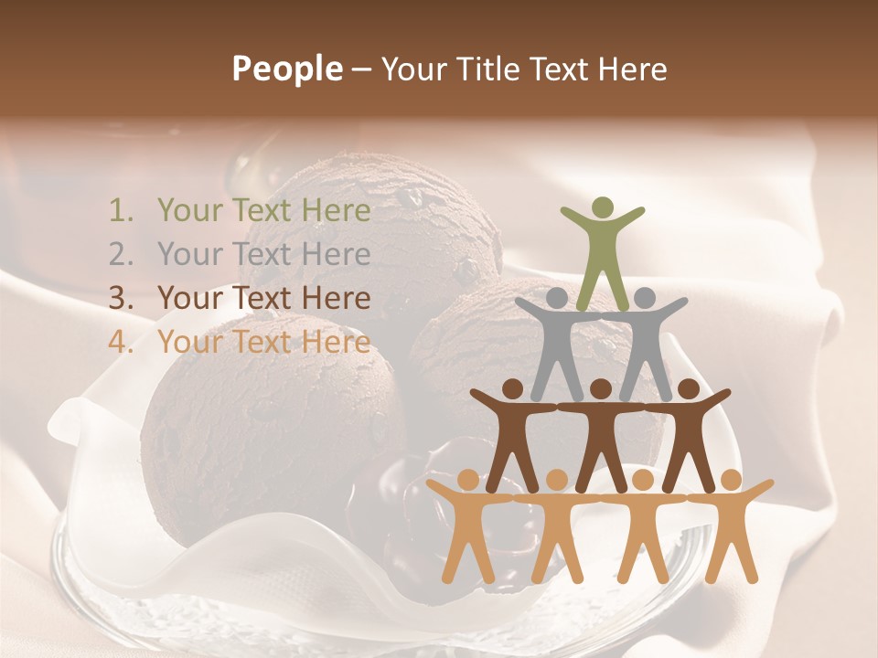 Dettaglio Fragola Primo Piano PowerPoint Template