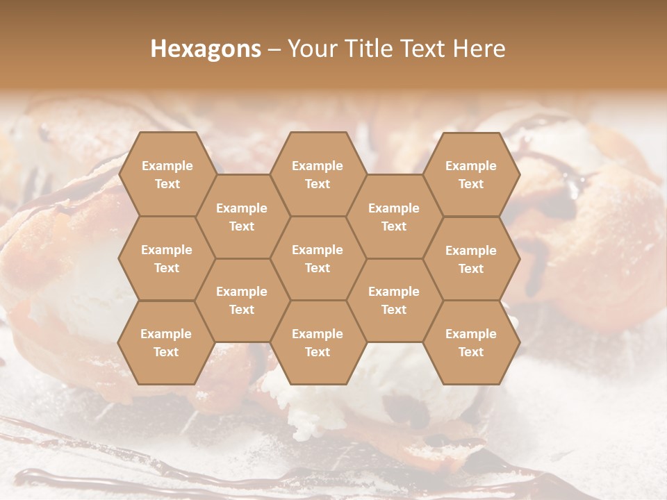 Sweets Choux Sugar PowerPoint Template