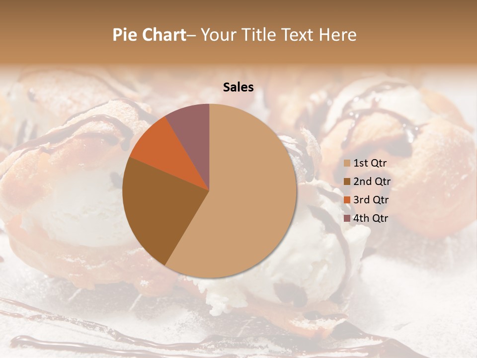 Sweets Choux Sugar PowerPoint Template