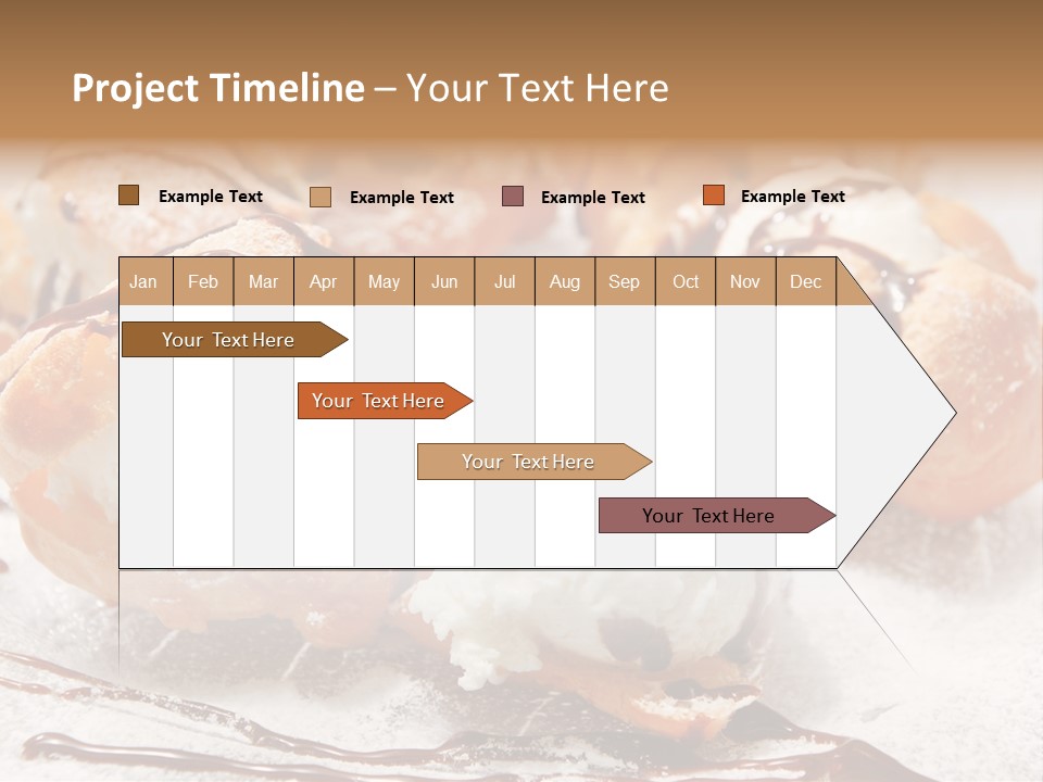 Sweets Choux Sugar PowerPoint Template