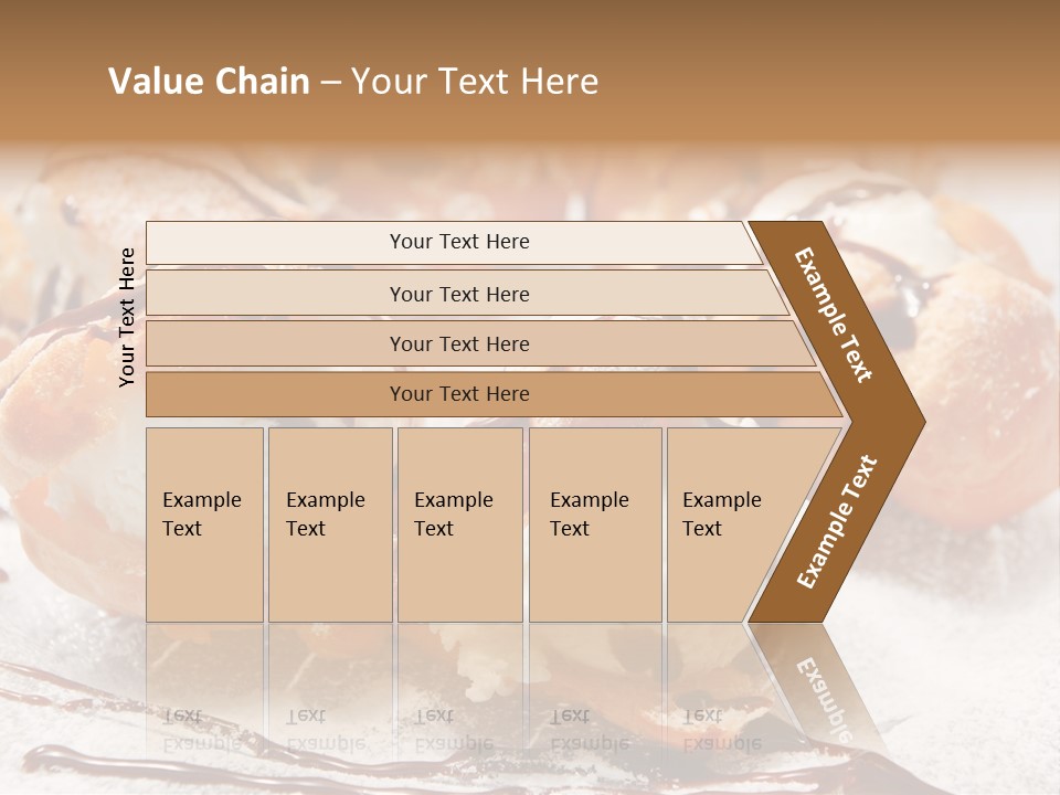 Sweets Choux Sugar PowerPoint Template