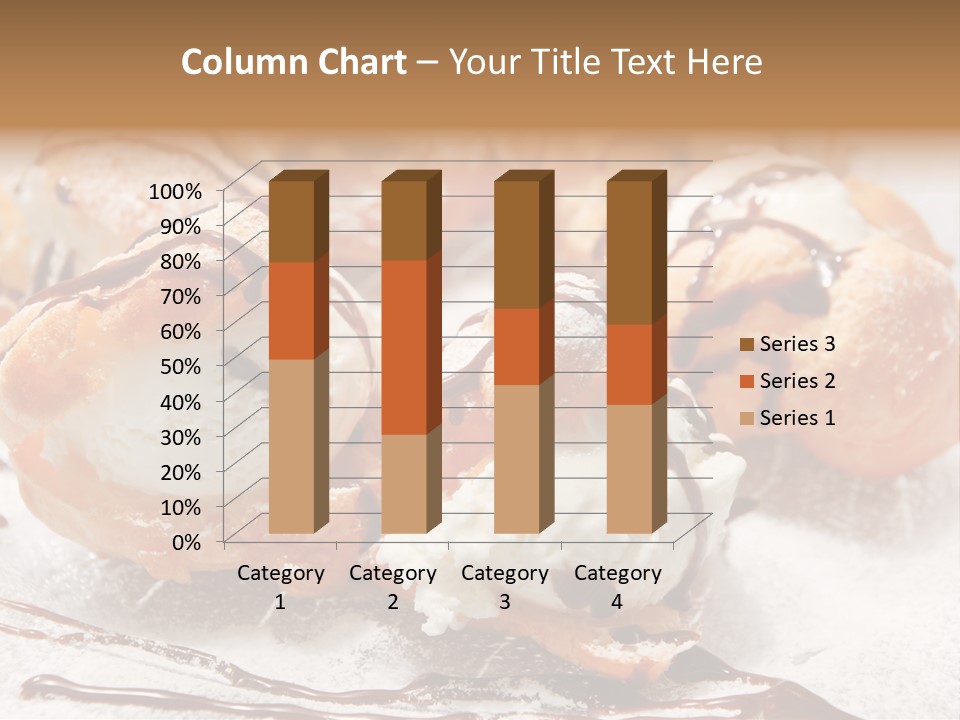 Sweets Choux Sugar PowerPoint Template