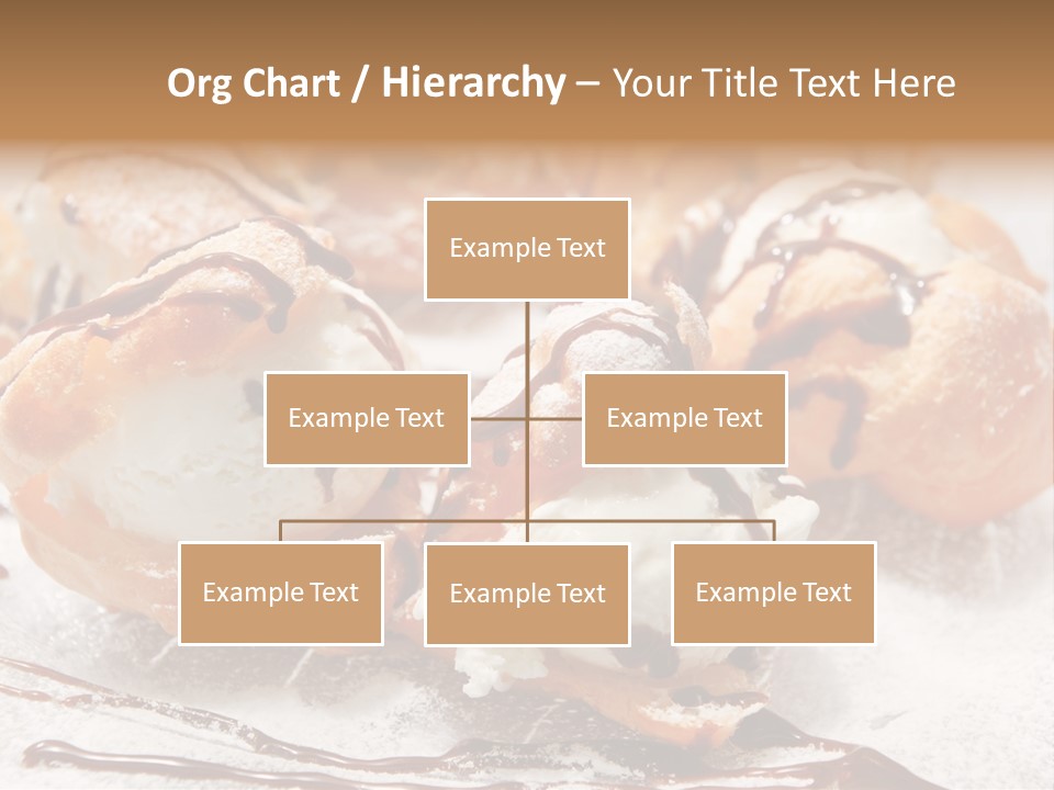 Sweets Choux Sugar PowerPoint Template