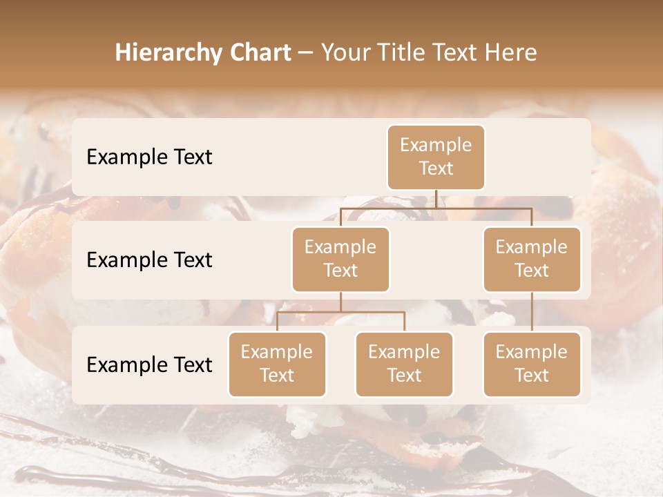 Sweets Choux Sugar PowerPoint Template