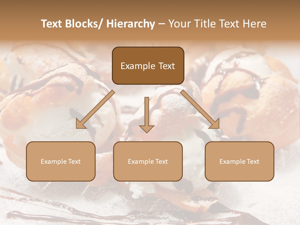 Sweets Choux Sugar PowerPoint Template