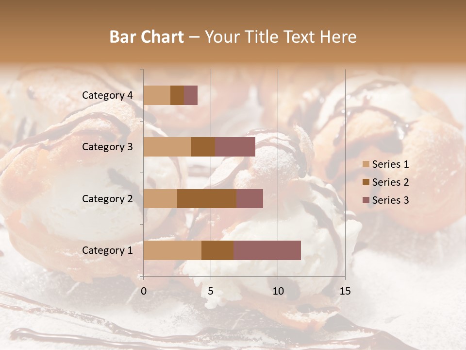 Sweets Choux Sugar PowerPoint Template
