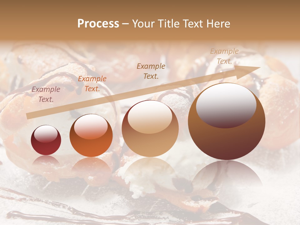 Sweets Choux Sugar PowerPoint Template