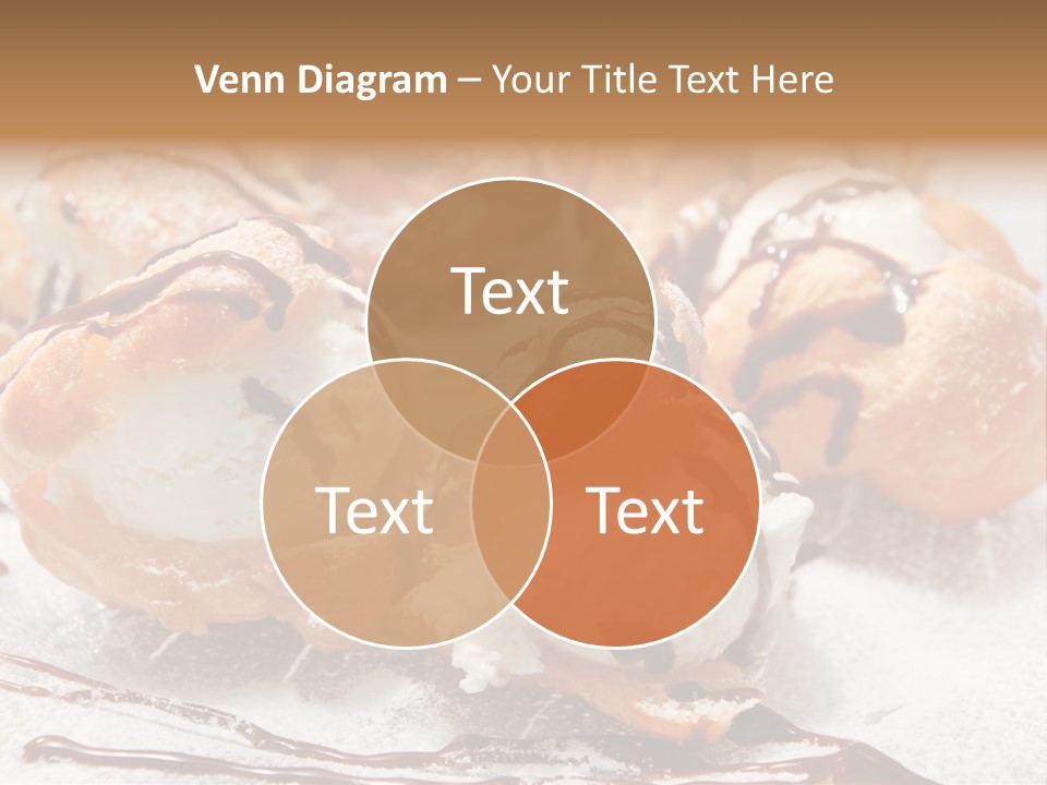 Sweets Choux Sugar PowerPoint Template
