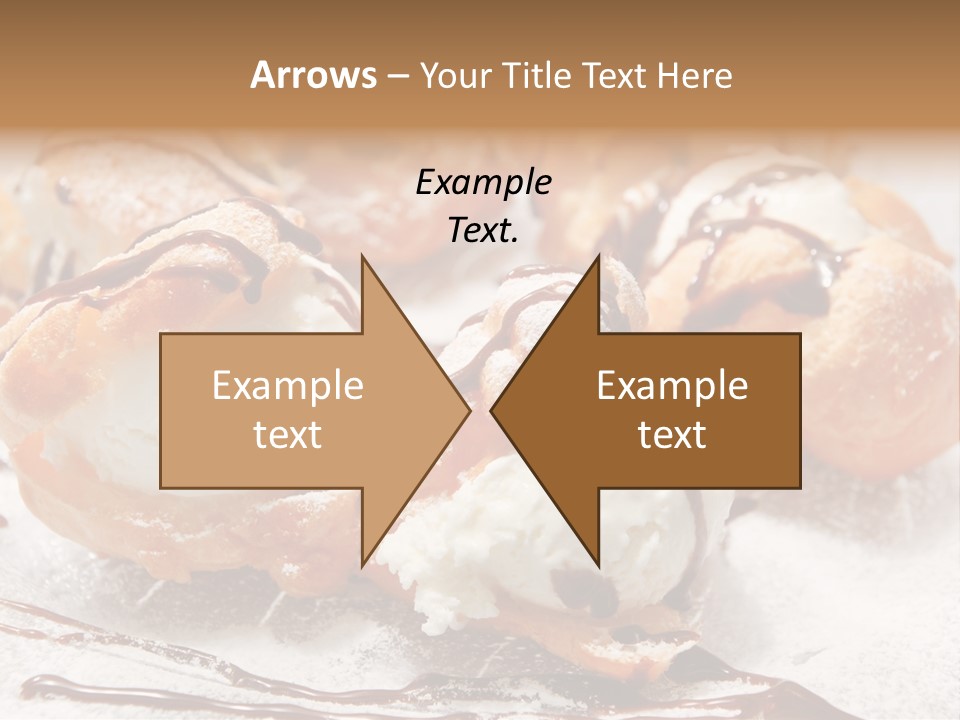 Sweets Choux Sugar PowerPoint Template