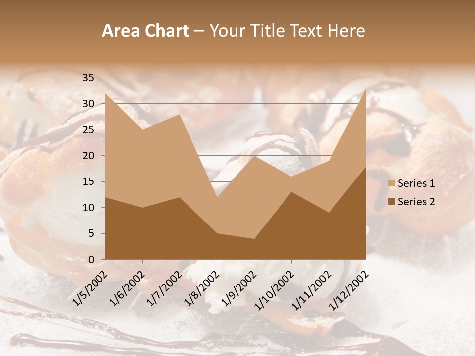Sweets Choux Sugar PowerPoint Template