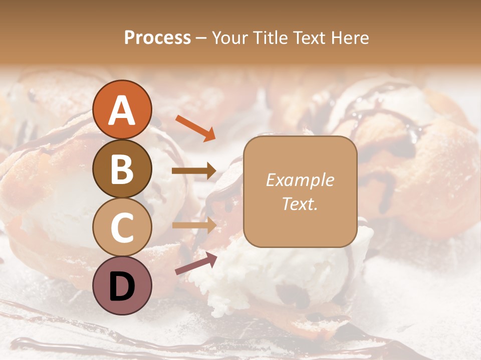 Sweets Choux Sugar PowerPoint Template