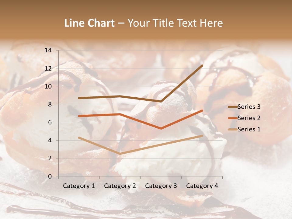 Sweets Choux Sugar PowerPoint Template