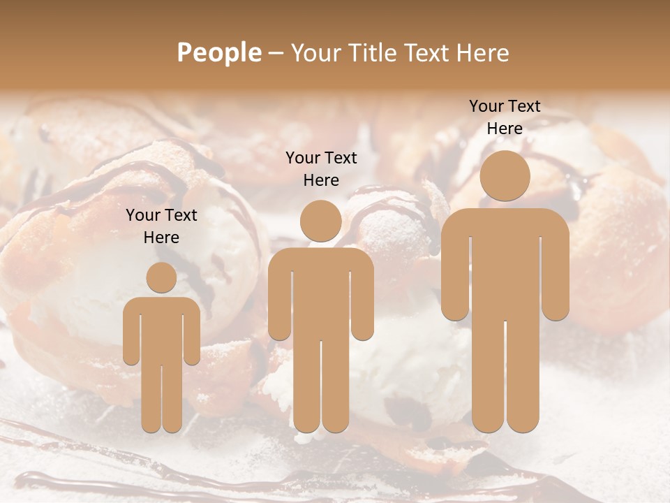 Sweets Choux Sugar PowerPoint Template