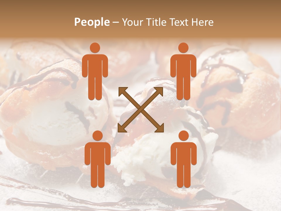 Sweets Choux Sugar PowerPoint Template